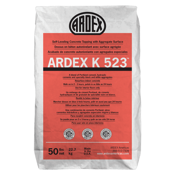 Ardex - K 523 Self-Leveling Concrete Topping with Aggreg…