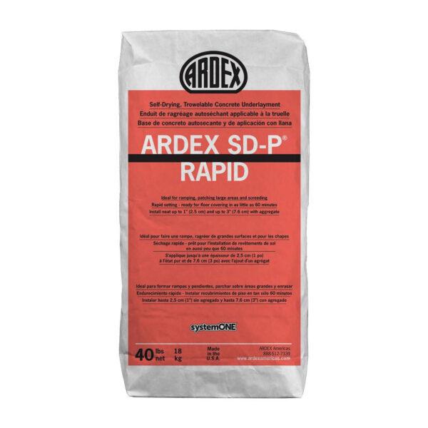 Ardex - SD-P RAPID Self-Drying Trowelable Concrete Underlaym…