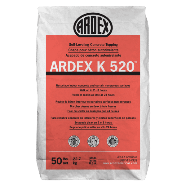 Ardex - K 520 Self-Leveling Concrete Topping - 50 lb