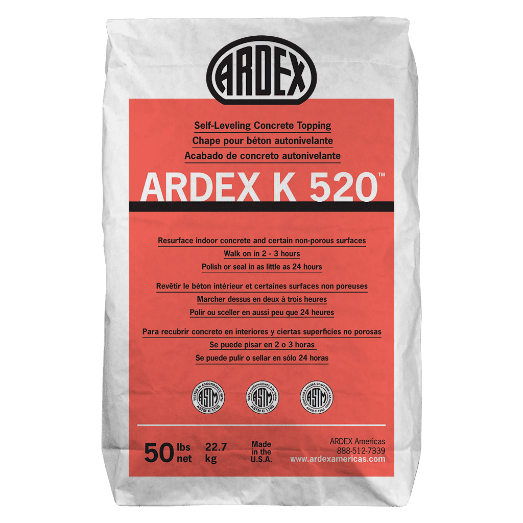 ardex - k 520 self-leveling concrete topping - 50 lb 1 ardex - k 520 self-leveling concrete topping - 50 lb