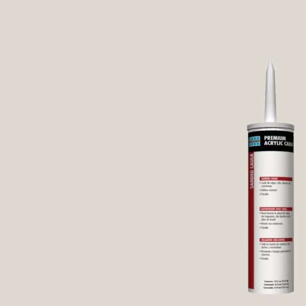 Laticrete - Premium Acrylic Caulk Sanded #90 Light Pewter 10.5…