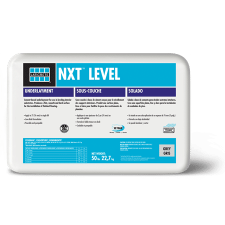 Laticrete - NXT Level Floor Underlayment Leveler Grey 50 lb
