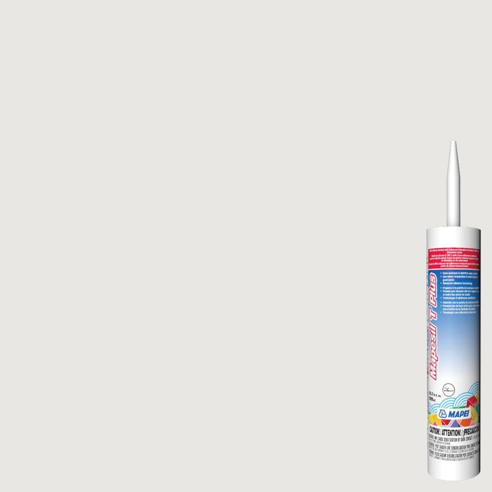 mapei - mapesil t plus silicone sealant #5038 avalanche 299 ml 1 mapei - mapesil t plus silicone sealant #5038 avalanche 299 ml