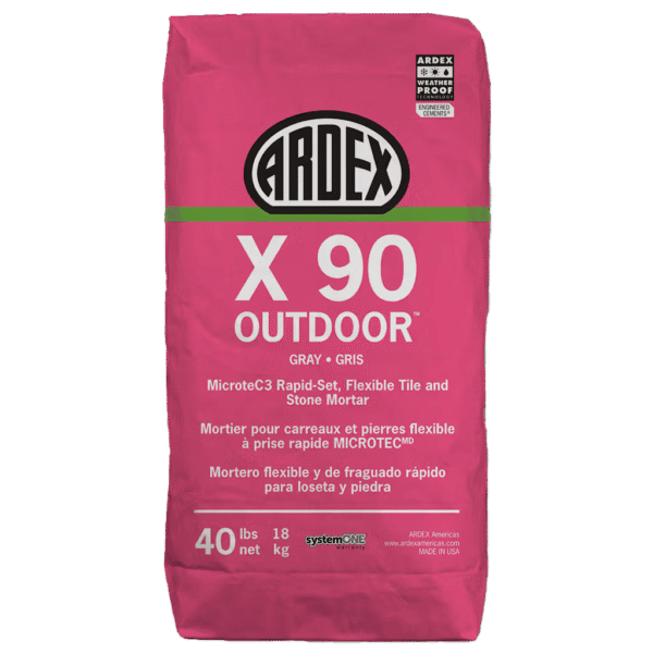 Ardex - X 90 OUTDOOR MicroteC3 Rapid-Set Flexible Til…