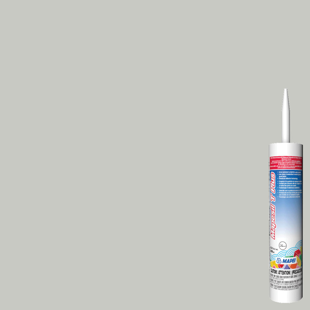 mapei - mapesil t plus silicone sealant #5093 warm gray 299 ml 1 mapei - mapesil t plus silicone sealant #5093 warm gray 299 ml