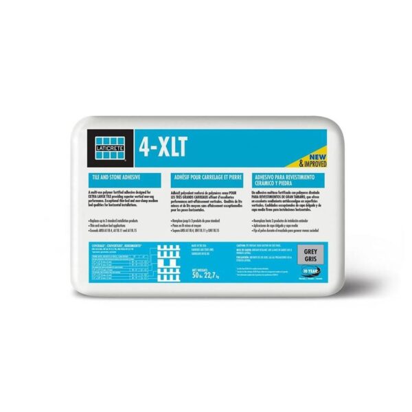 Laticrete - 4-XLT Mortar Extra Large Tile Grey 50 lb