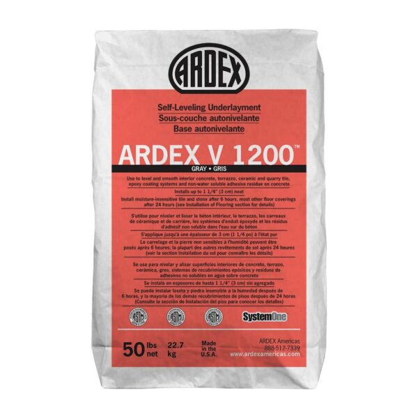 Ardex - V 1200 Self-Leveling Flooring Underlayment