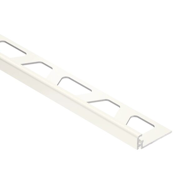 Schluter - JOLLY Wall Tile Edge Trim Aluminum Bright Wh…
