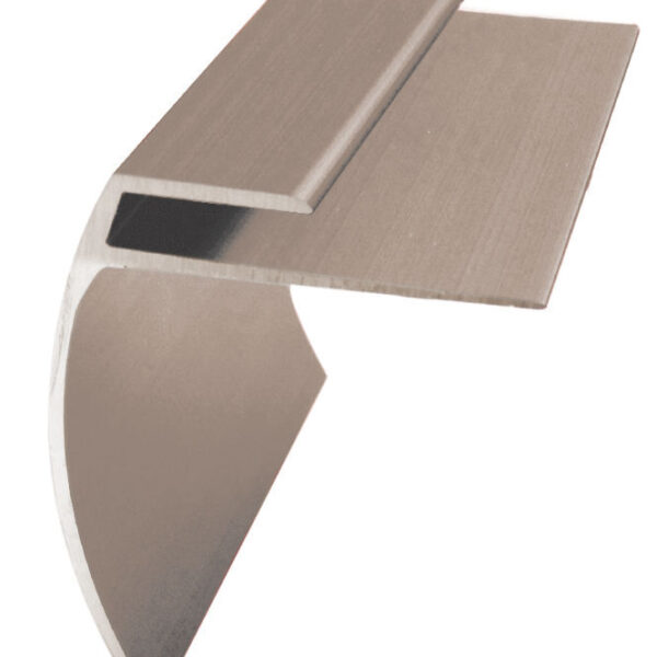 M-D PRO - Stair Nose for LVT/LVP Aluminum Satin Titanium 5/64" x…