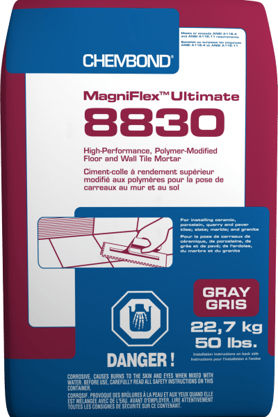 Chembond - Magniflex Ultimate 8830 Floor & Wall Tile Mortar - 50 lb