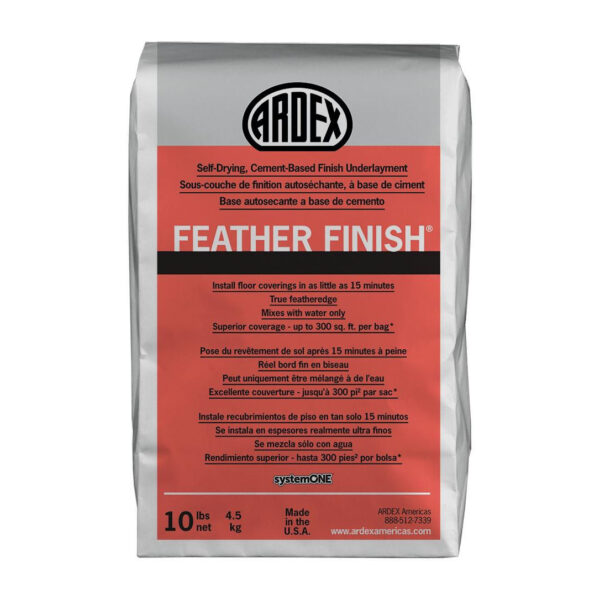 Ardex - FEATHER FINISH Cement-Based Finishing Underlaym…
