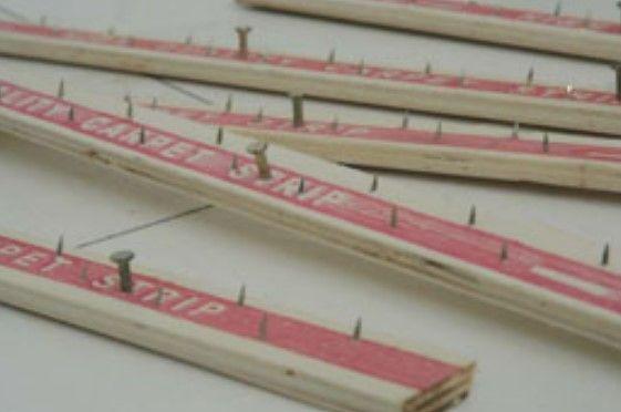 Fusion - Carpet Tack Strip with Wood Nail 7/8" x 4' (Pack of 100)