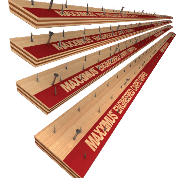 Traxx - 7/8" Regular Premium Birch Tack Strip - 3/4" x 14.5 Gau…