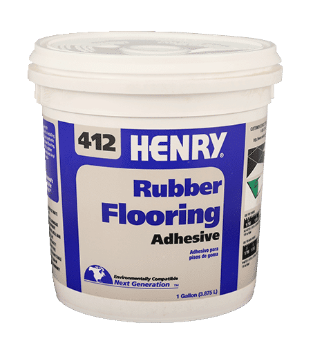 Henry - 412 Rubber Flooring Adhesive - 3.78 L