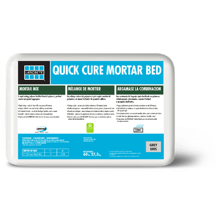 Laticrete - Quick Cure Mortar Bed Grey 60 lb