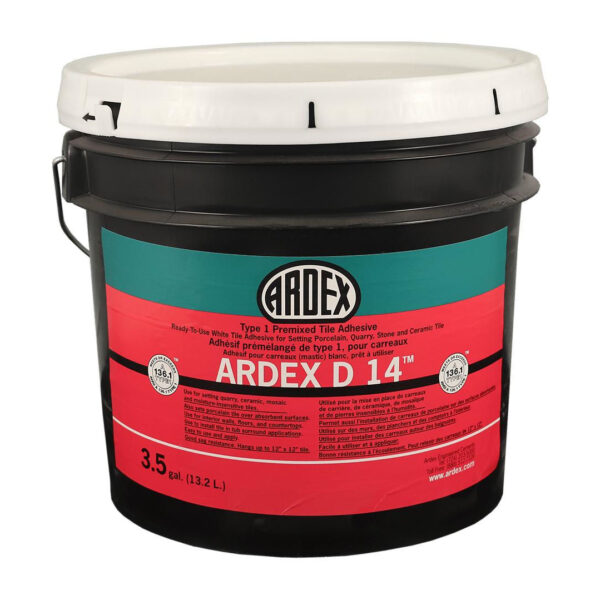 Ardex - Premixed Tile Adhesive D 14 Type 1 - 13.23 L