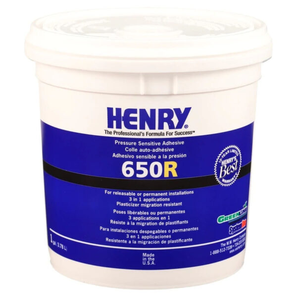 Henry - 650-R Releasable Bond Pressure Sensitive Ad…