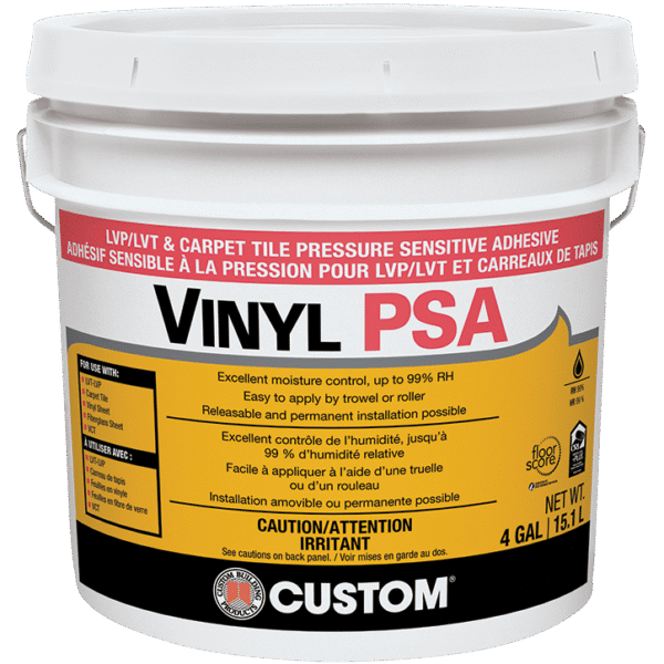 Custom Building Products - Vinyl Adhesive PSA Pressur…