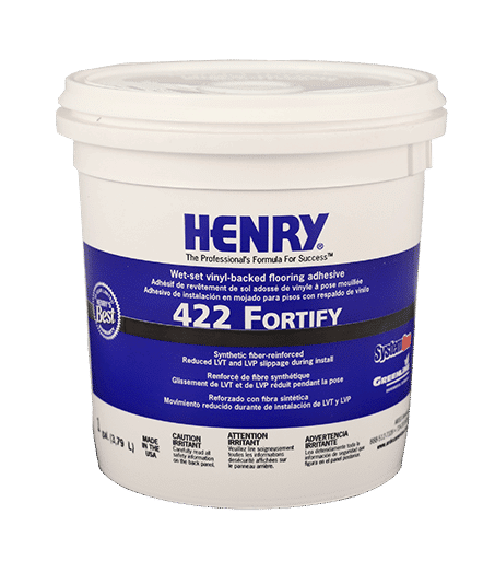 Henry - 422 Fortify Wet-Set Vinyl-Backed Flooring Adhesive - 3.…