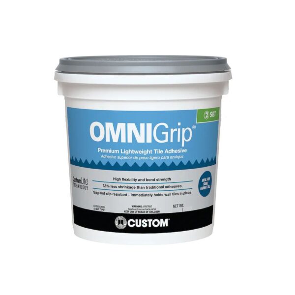 Custom Building Products - Lightweight Tile Adhesive Omnigr…