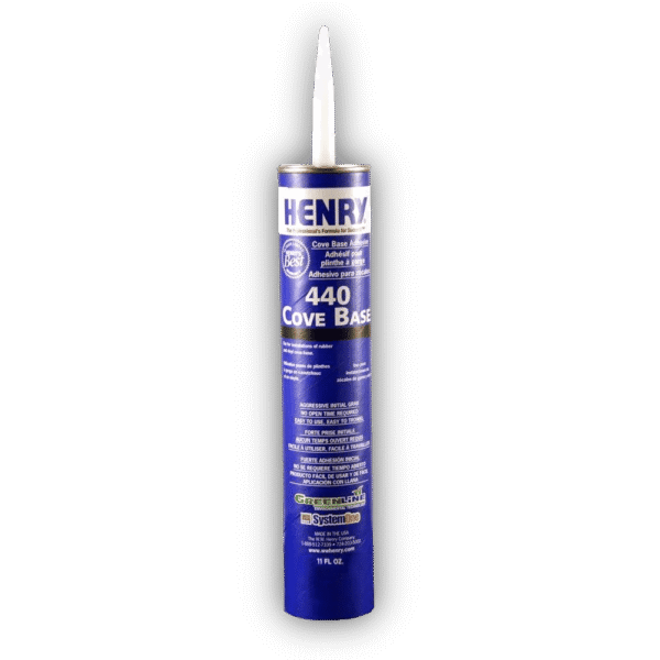 Henry - 440 Cove Base Adhesive - 11 oz