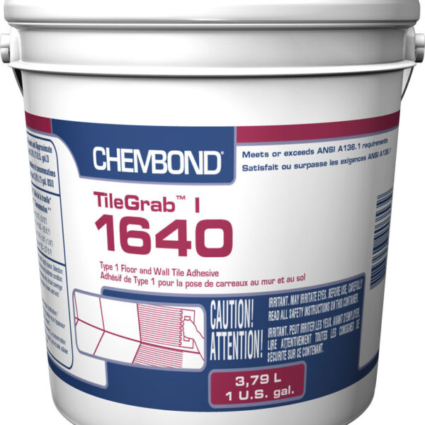 Chembond - TileGrab I 1640 Type 1 Floor & Wall Tile Adhesive - 3.…