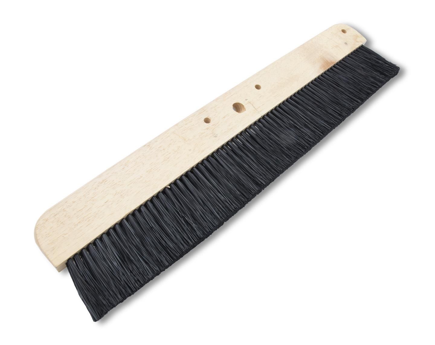 marshalltown - concrete broom wood backed 36" with black polypropylene bristle 1 marshalltown - concrete broom wood backed 36" with blac…