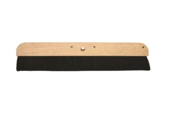 marshalltown - concrete broom wood backed 24" with blac…