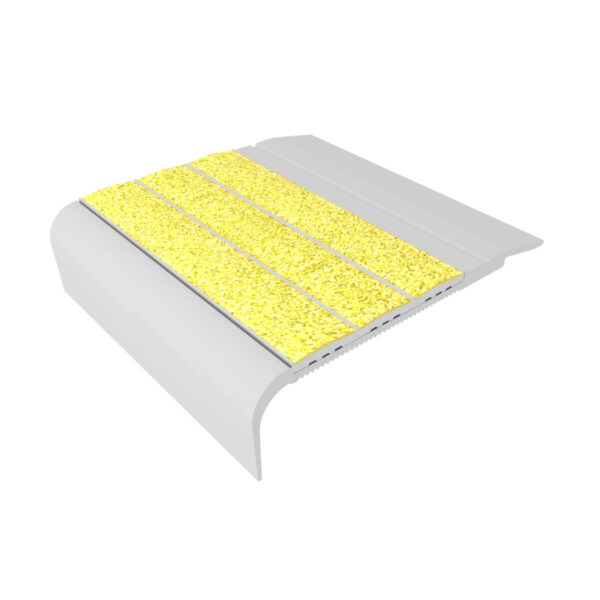 Kinesik - Ecoglo F5-N20 Flat Stair Nosing with Yellow Anti-Slip …