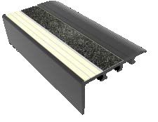 Kinesik - Ecoglo C4-E20 Photoluminescent Carpet Stair Nosing w…