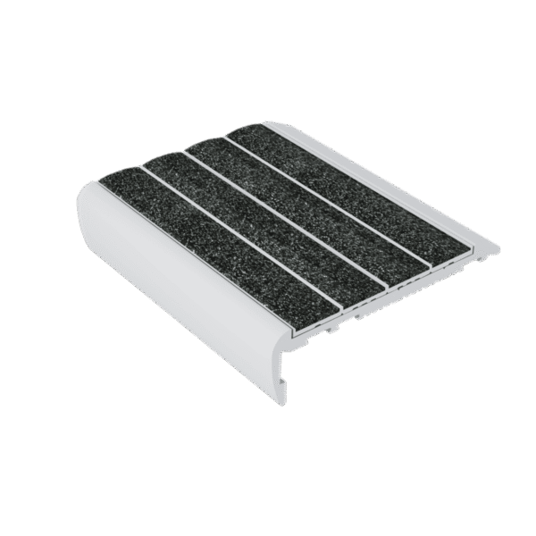 Kinesik - Ecoglo F7-N30 Flat Stair Nosing with Black Anti-Slip S…