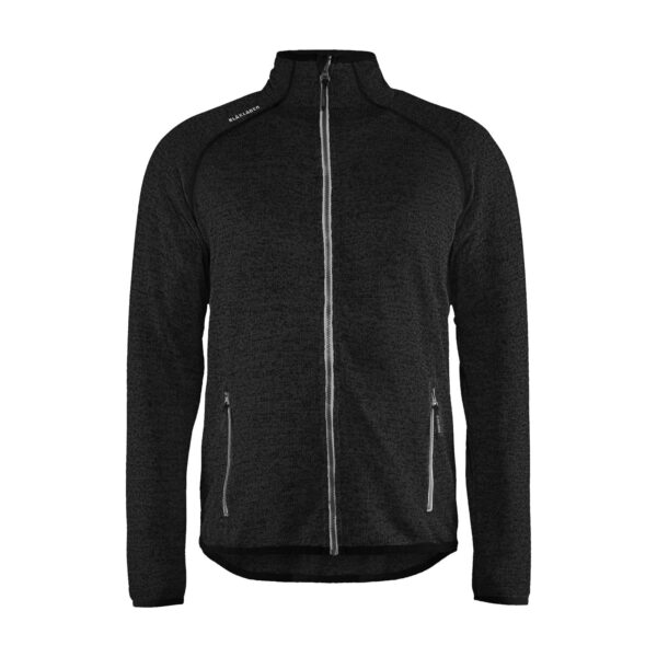 Blaklader - Knitted Jacket Anthracite Grey and White Large