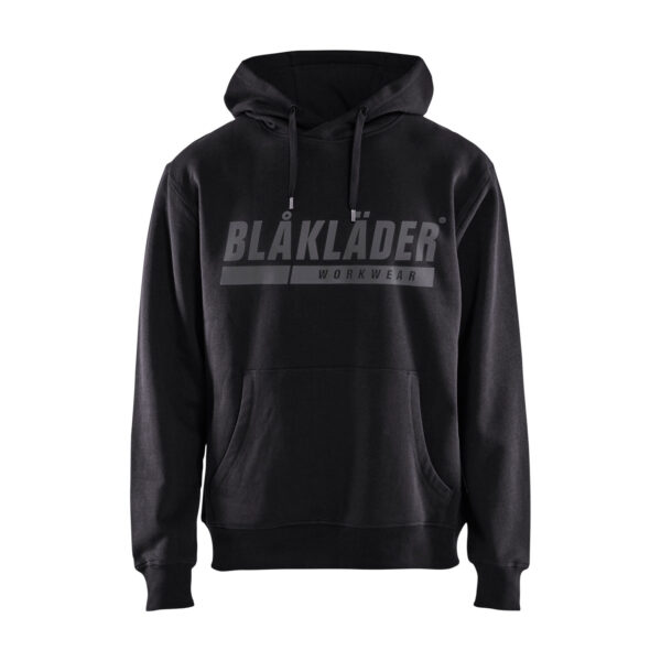 Blaklader - Hooded Sweatshirt With Print Black Profile - Size M