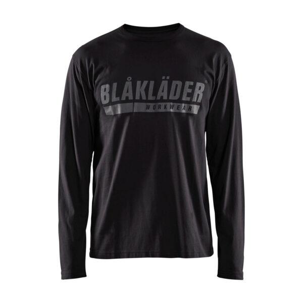 Blaklader - Long Sleeve t-Shirt With Print Black Profile - Si…
