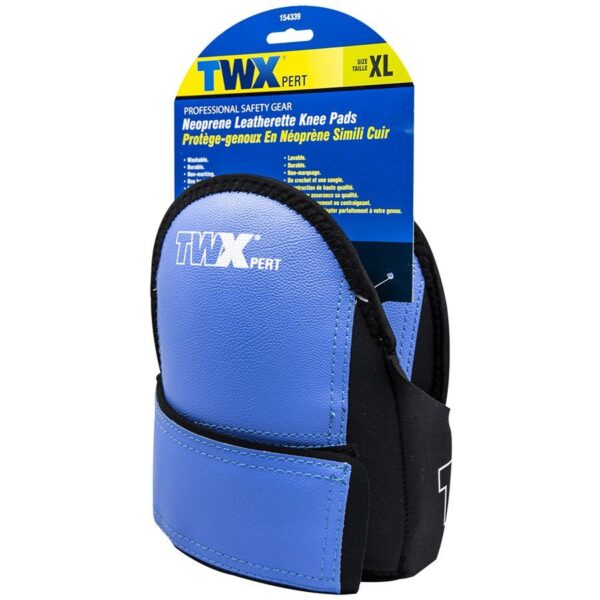 Toolway - Neoprene Leatherette Knee Pads XL
