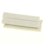 Flexi-Felt - Industrial Strenght Adhesive White Felt Strips 3/4" …