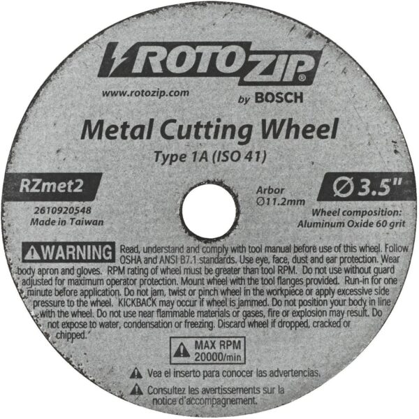 Bosch - Zipwheel For Metal