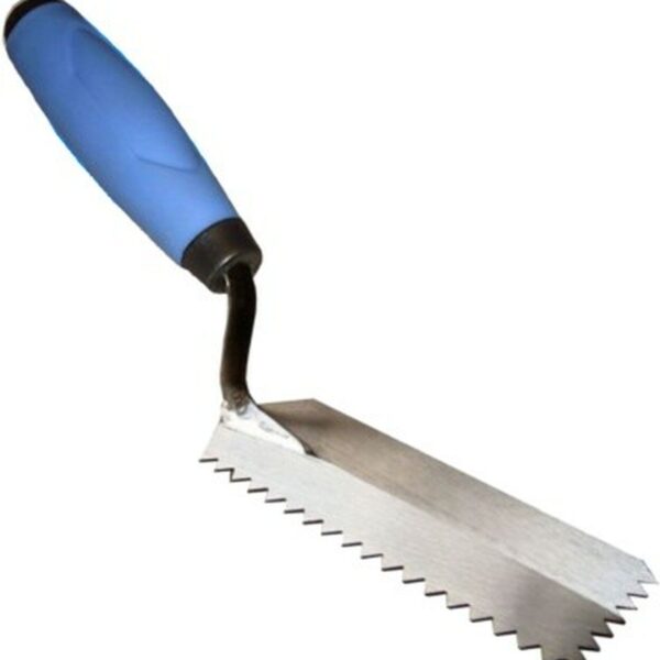Troxell - Pro-Grade V Notch Margin Trowel - 1/4"