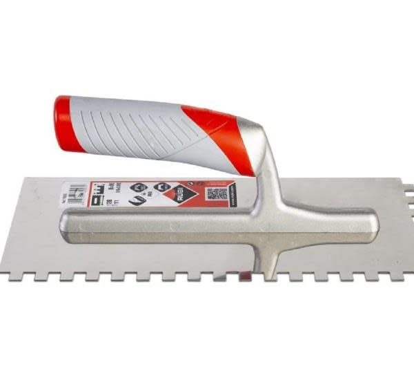 Rubi - Square Notched Trowel Pro 11" Steel 5/16" x 5/16"