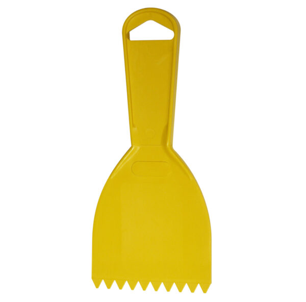 richard - 3" plastic spreader (1/4x1/4") saw notch
