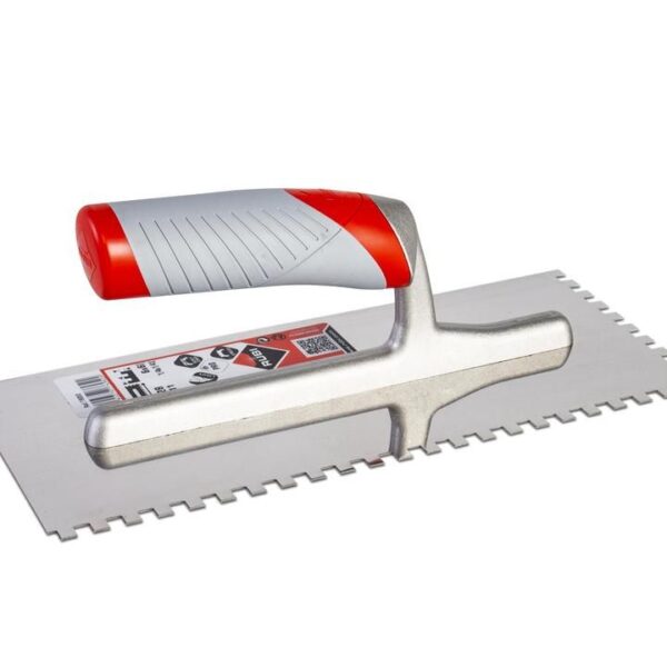 Rubi - Square Notched Trowel Stainless Steel 1/4" x 1/4"