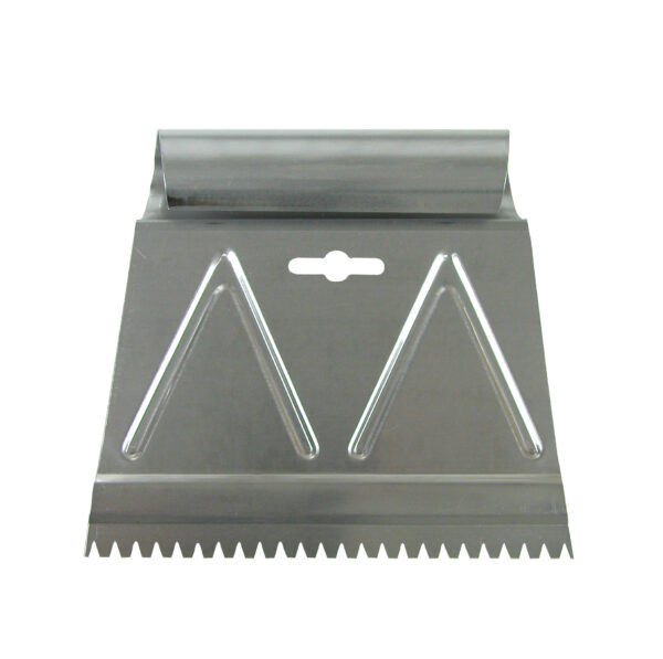 richard - 6" adhesive spreader (3/16x1/8x1/8") v notch