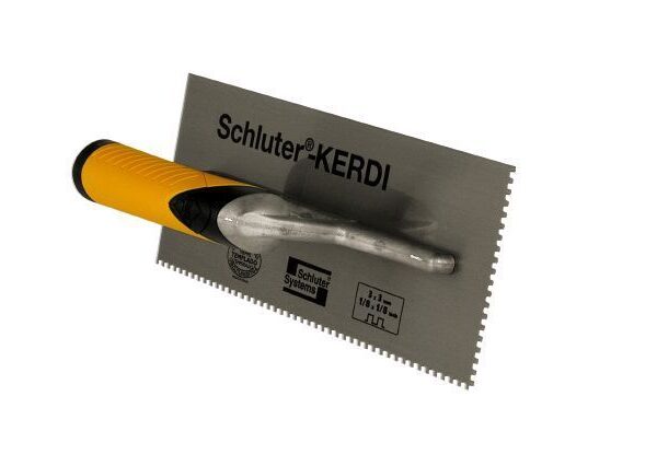 Schluter - KERDI-TROWEL Square Notch Trowel 1/8" x 1/8"