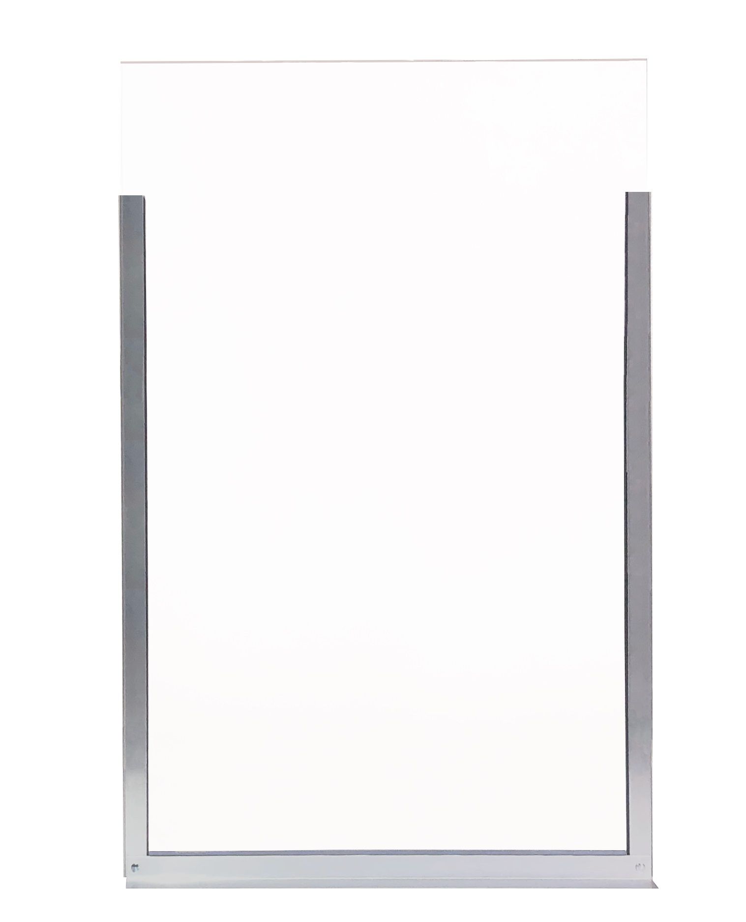 m-d pro - countertop sneeze guard 36" x 24" x 1/8" 1 m-d pro - countertop sneeze guard 36" x 24" x 1/8"