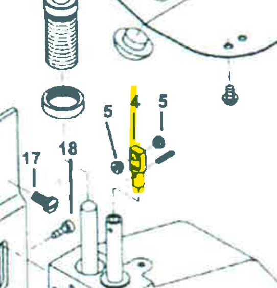 NC - Replacement Needle Bar Thread Guide for Millennium …