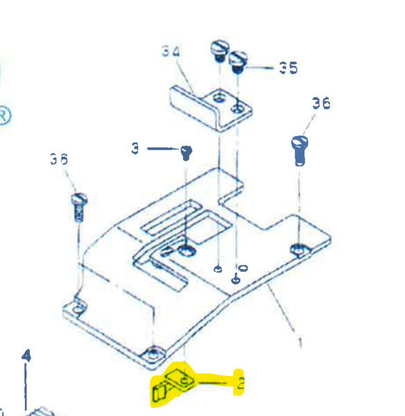 NC - Replacment Front Needle Guard for Millennium 2000 Car…