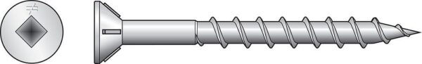 simpson strong tie - wsc wood screw #8 - 1 1/2" (pack of 2000)