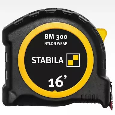 Stabila - Measuring Tape BM 300 with Imperial Scale 16'