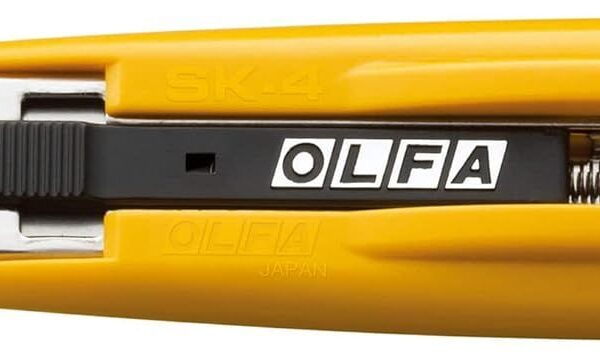 Olfa - Safety Self-Retractcting Knife SK-4 with ABS Textured …