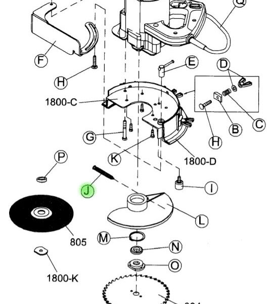 Crain - Blade Guard Spring for No. 810